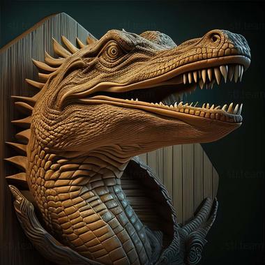 3D model Araripesuchus (STL)